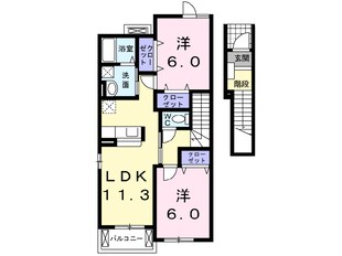 サニープレイスの物件間取画像